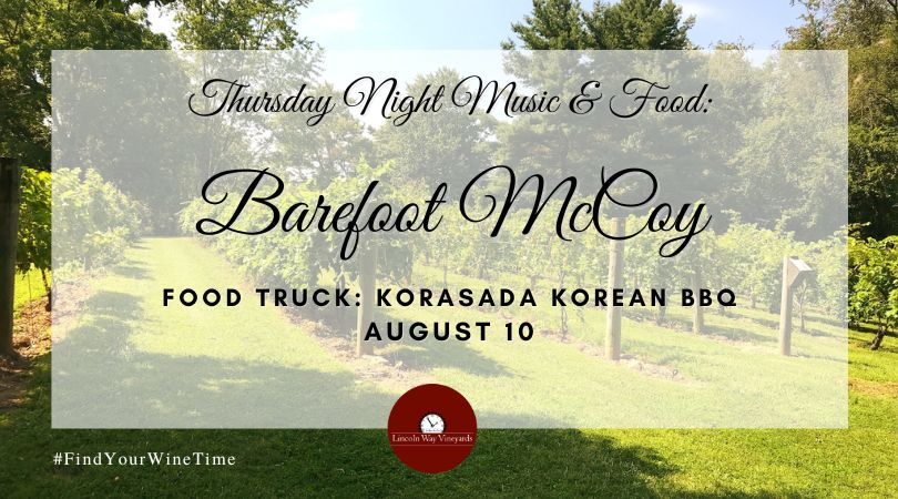 Thursday Night with Barefoot McCoy and Korasada Korean BBQ