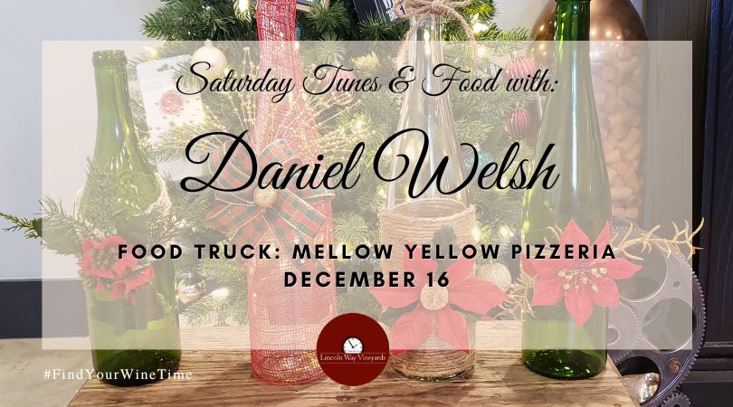 Saturday Tunes & Food with Daniel Welsh and Mellow Yellow Pizzeria