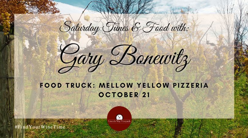 Saturday Tunes & Food with Gary Bonewitz and Mellow Yellow Pizzeria