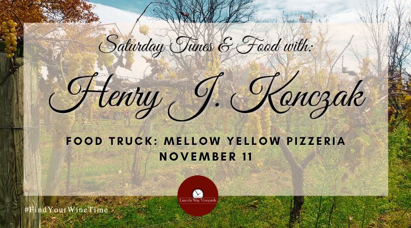 Saturday Tunes & Food with Henry J Konczak and Mellow Yellow Pizzeria
