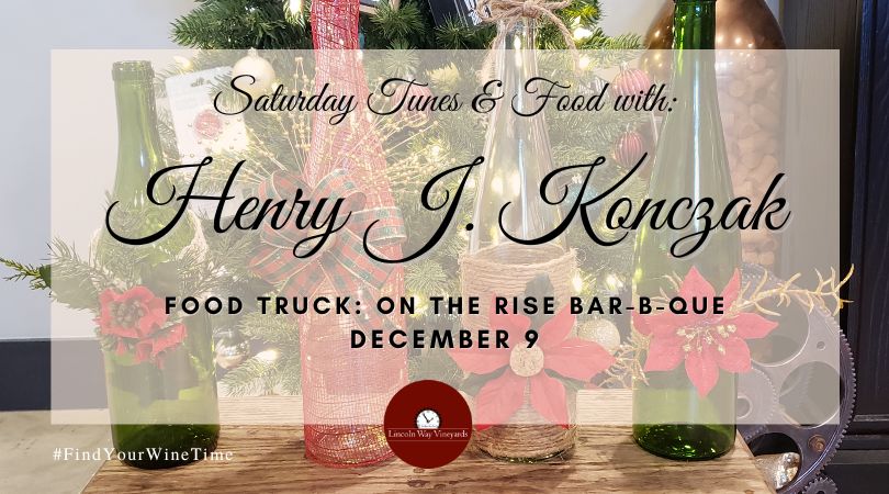 Saturday Tunes and Food with Henry J Konczak and On The Rise Bar-B-Que
