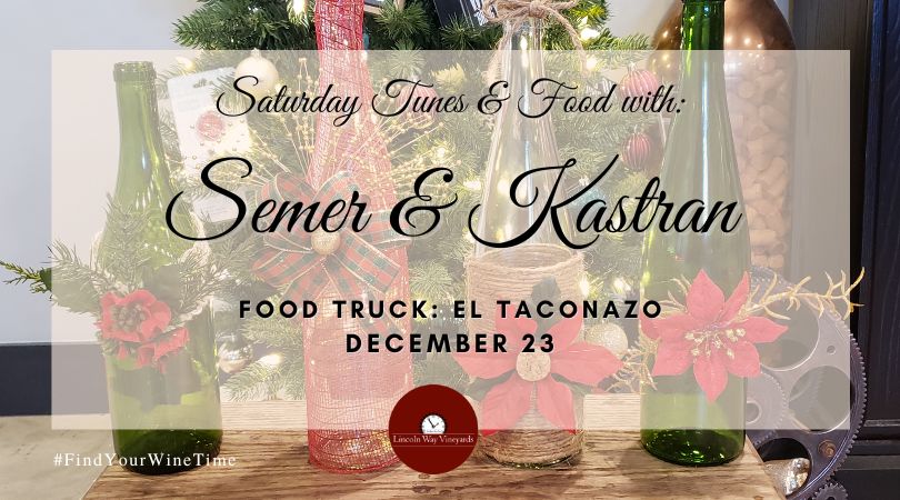 Saturday Tunes and food with Semer & Kastran and El Taconazo