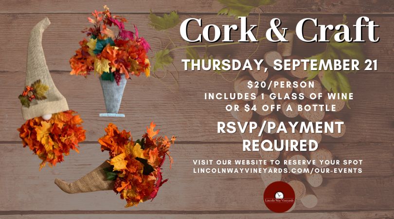 Cork & Craft - Fall Decorations