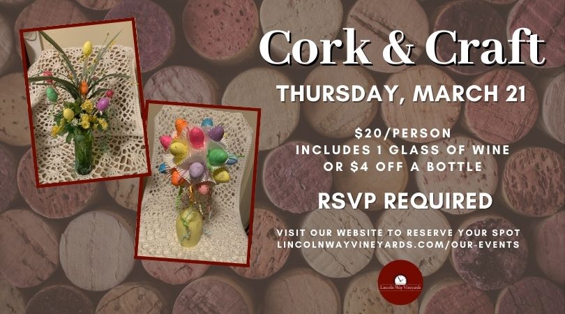 Cork and Craft March 21