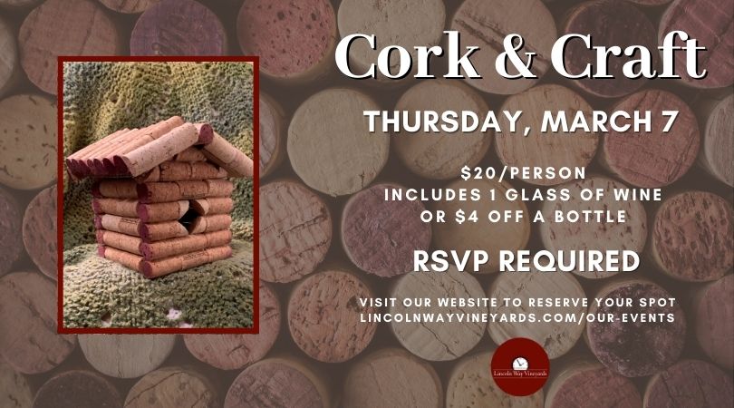 March 7 Cork and Craft