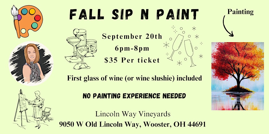 Fall Sip n Paint