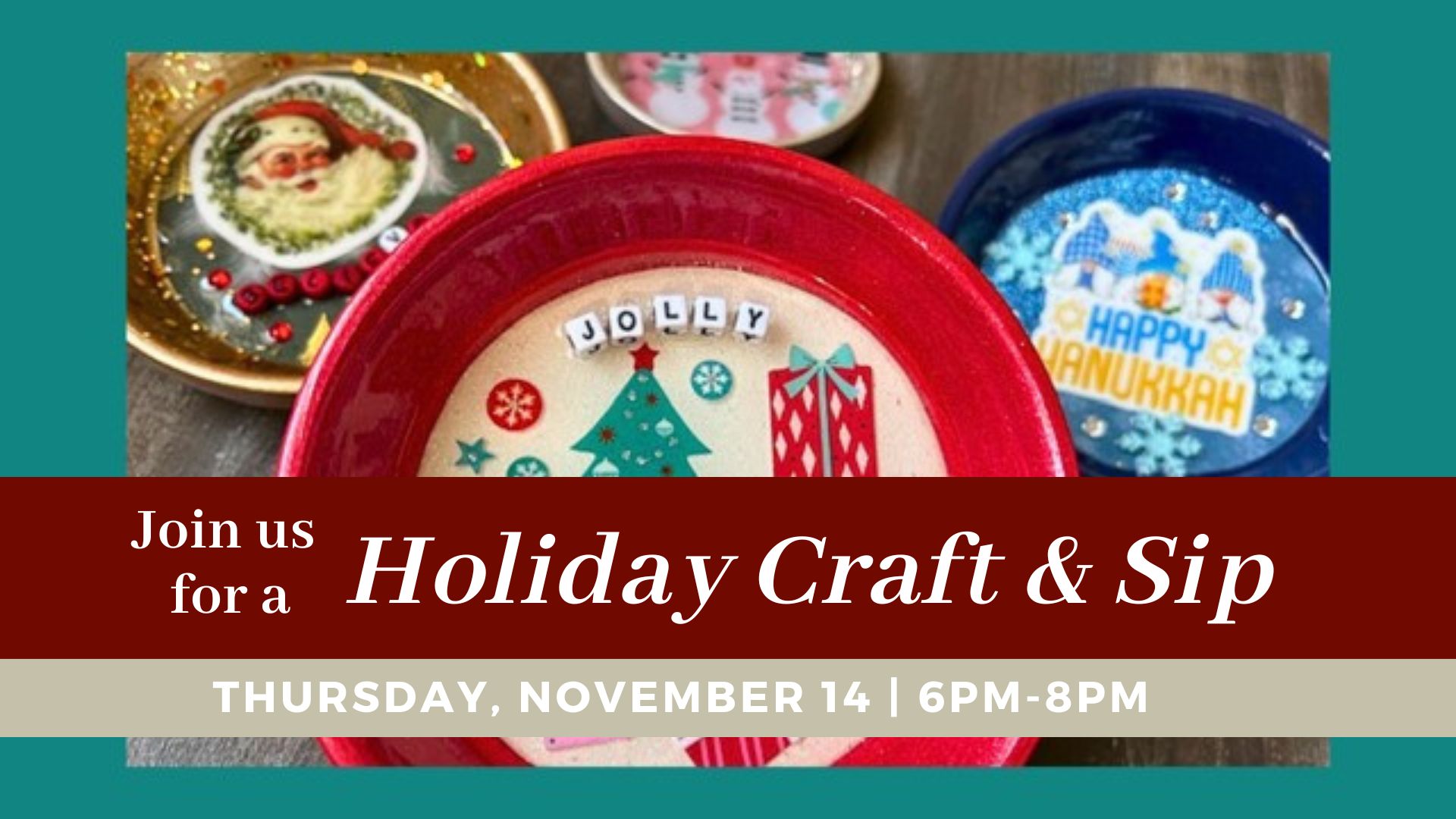 Holiday Craft & Sip