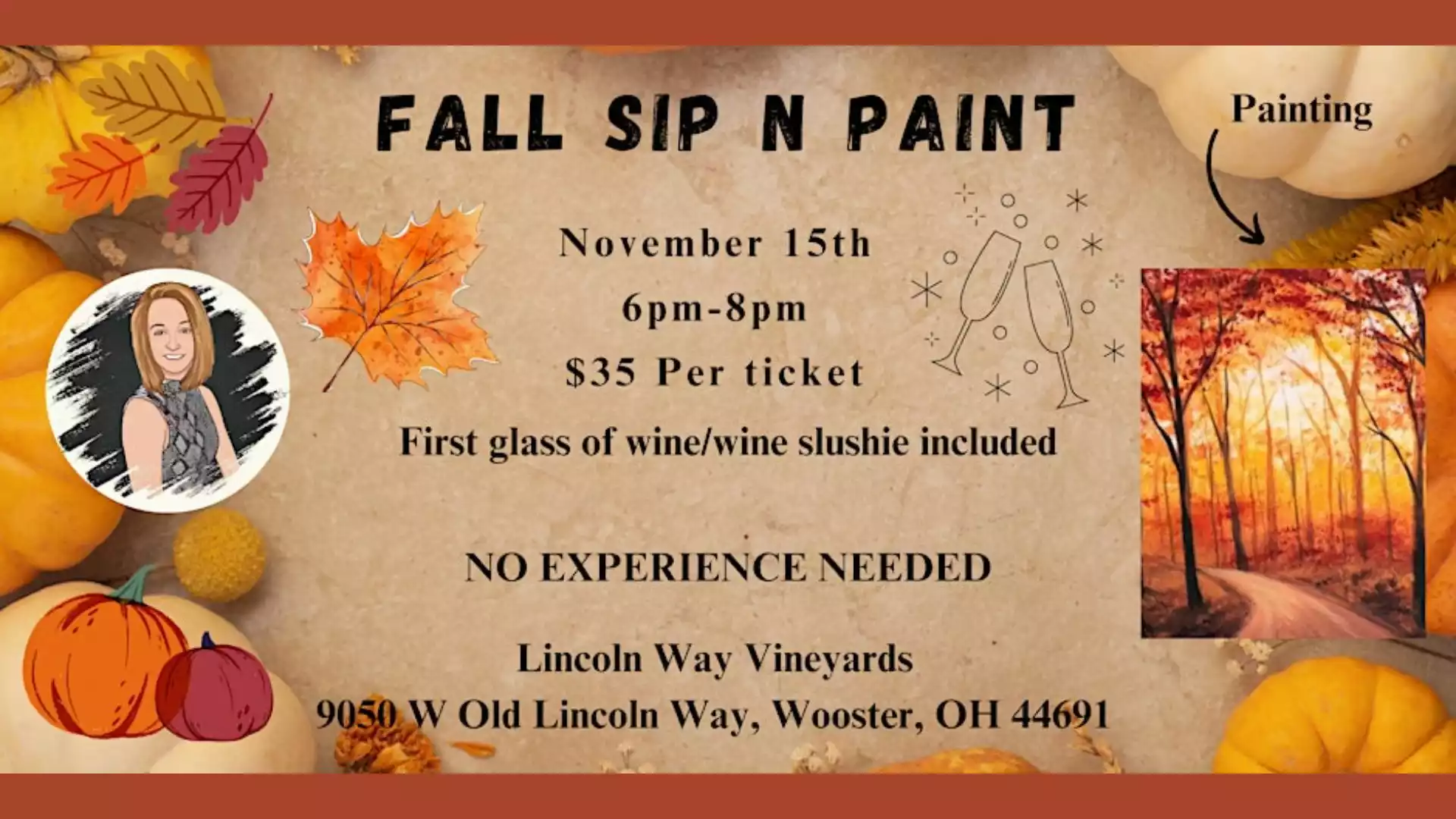 November Sip N Paint