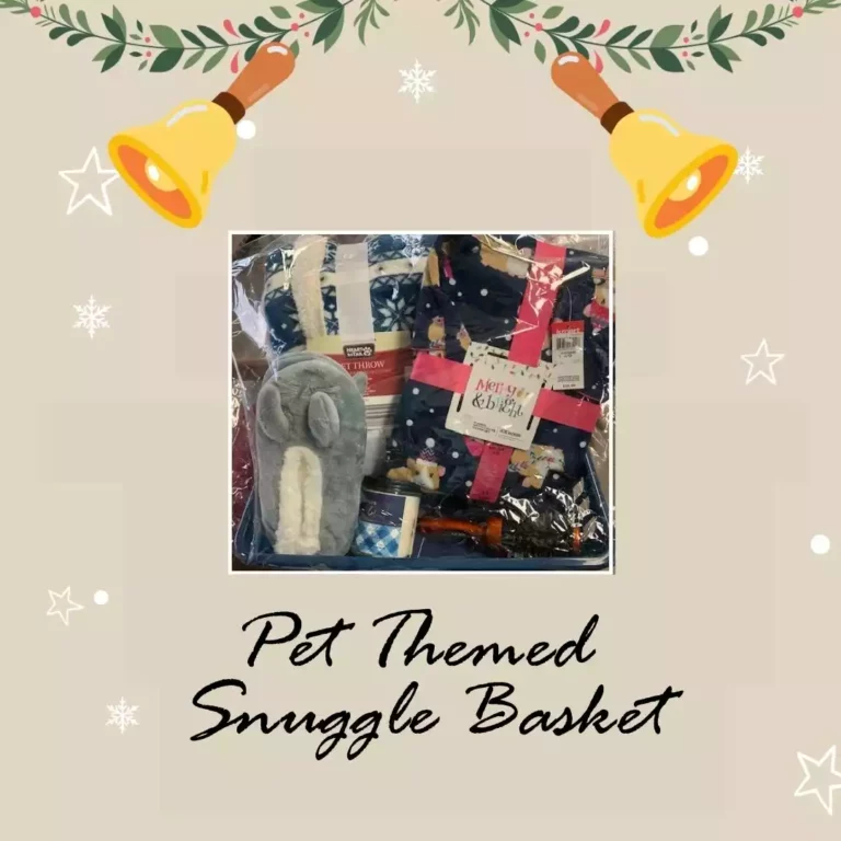 Pet Themed Snuggle Basket