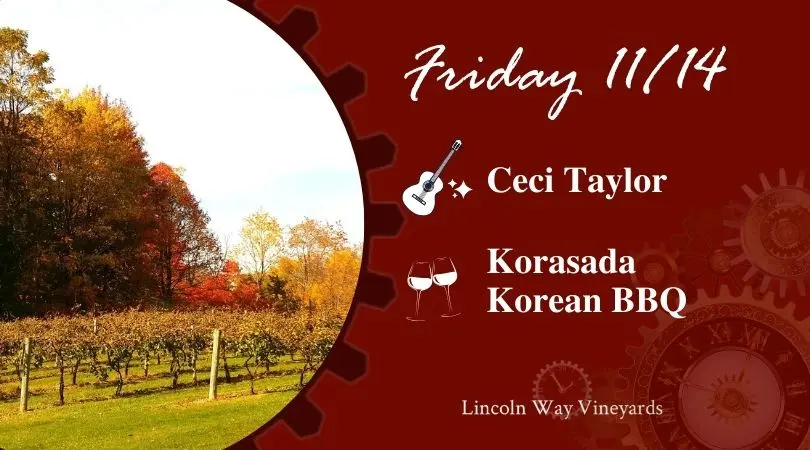 November 14 Food and Music