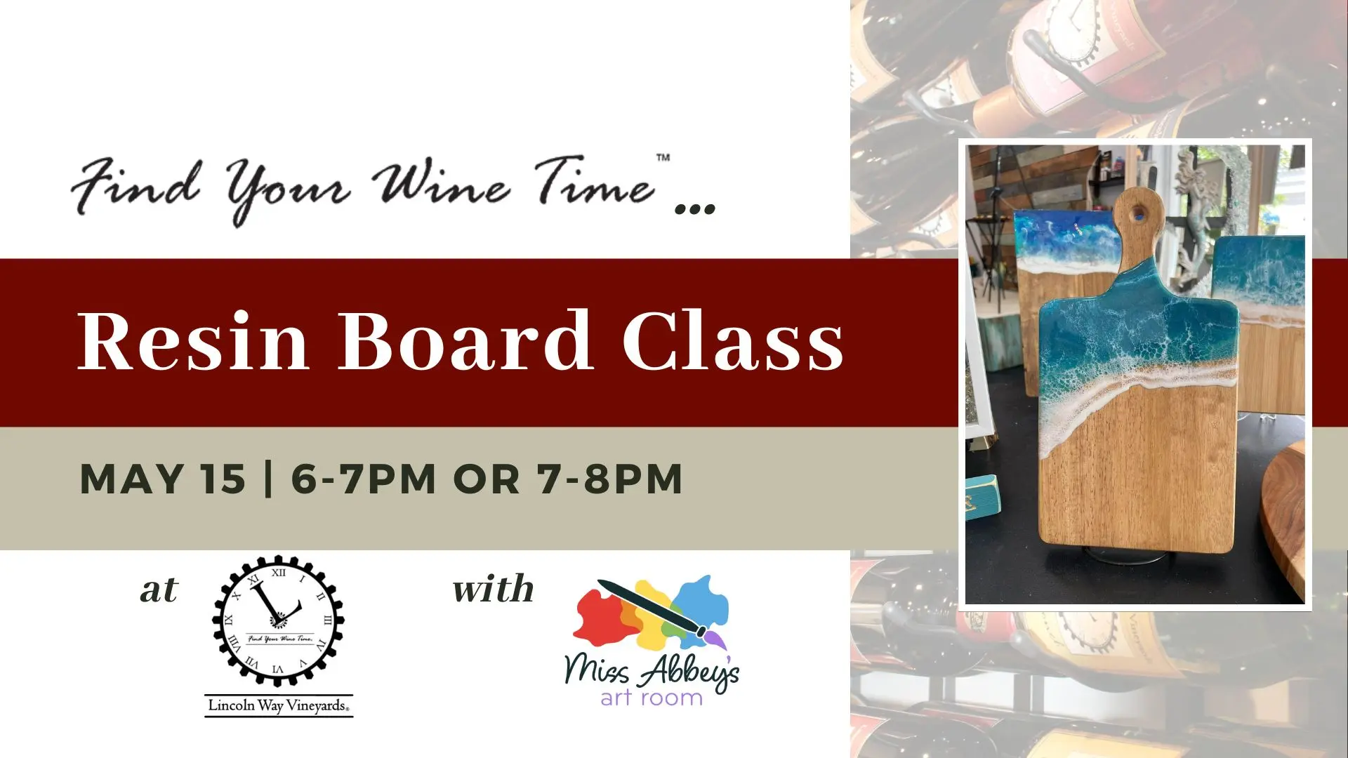 Resin Board May 15
