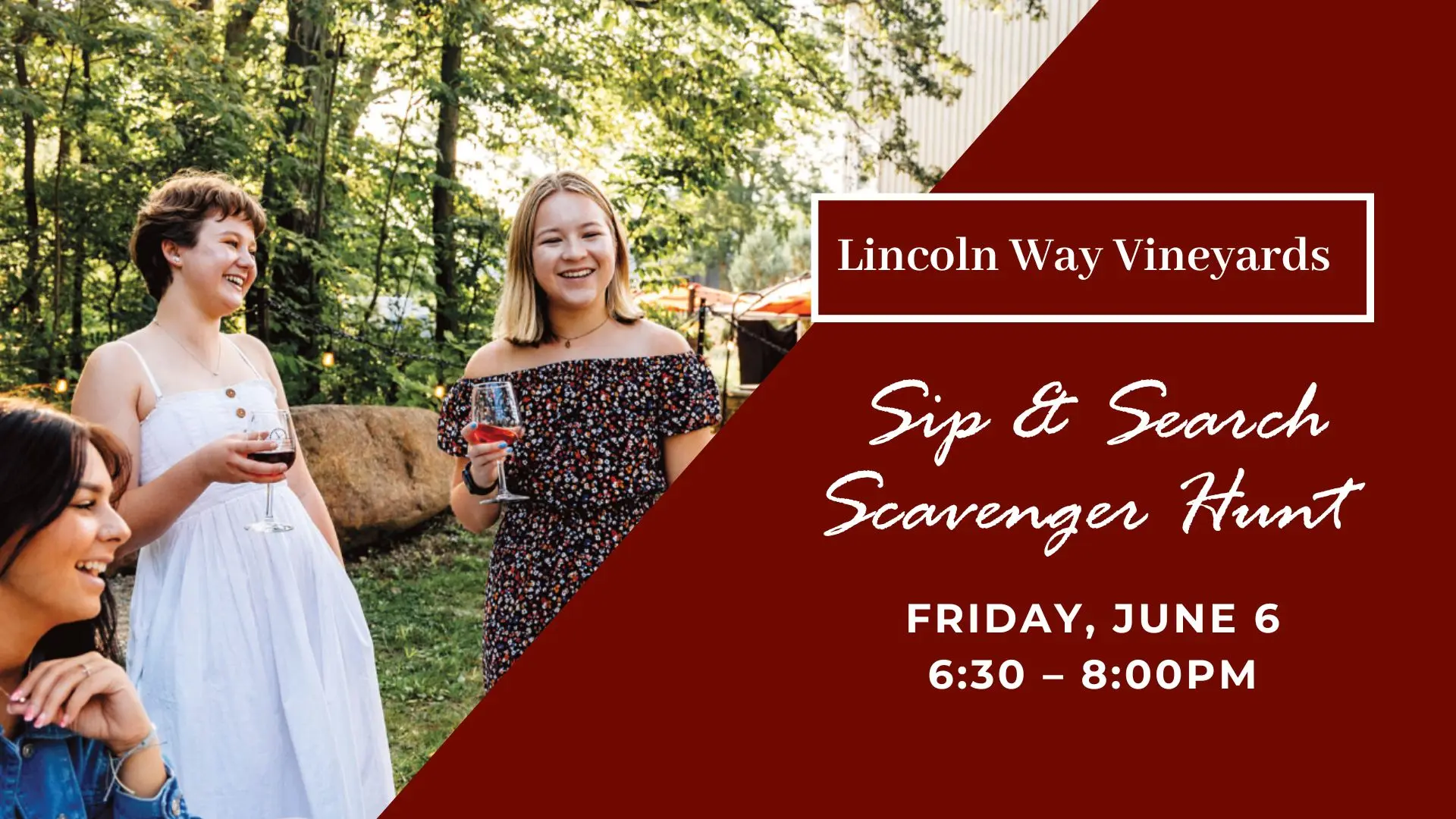 Sip & Search Scavenger Hunt