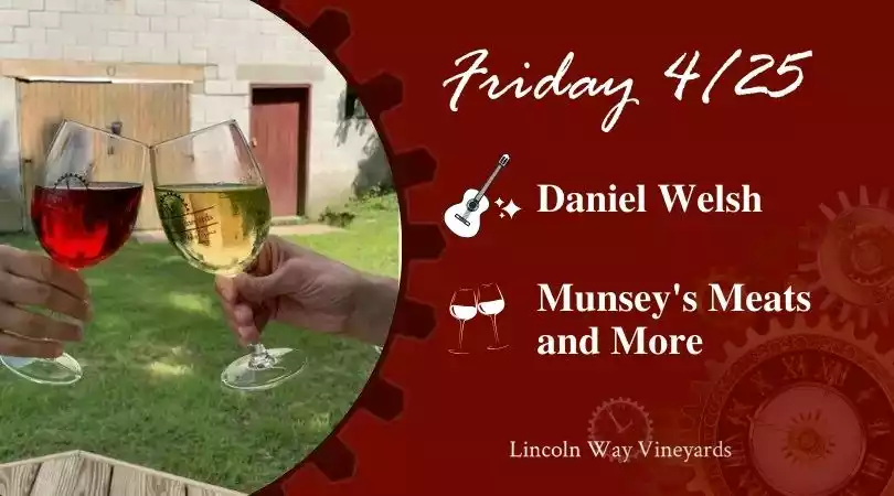 April 25 food and music