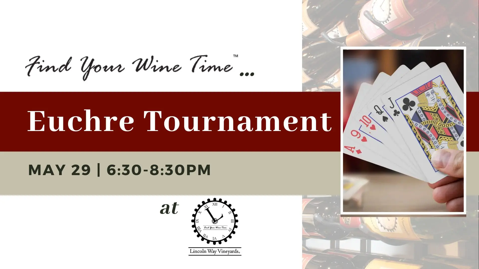 May 29 Euchre Tournament