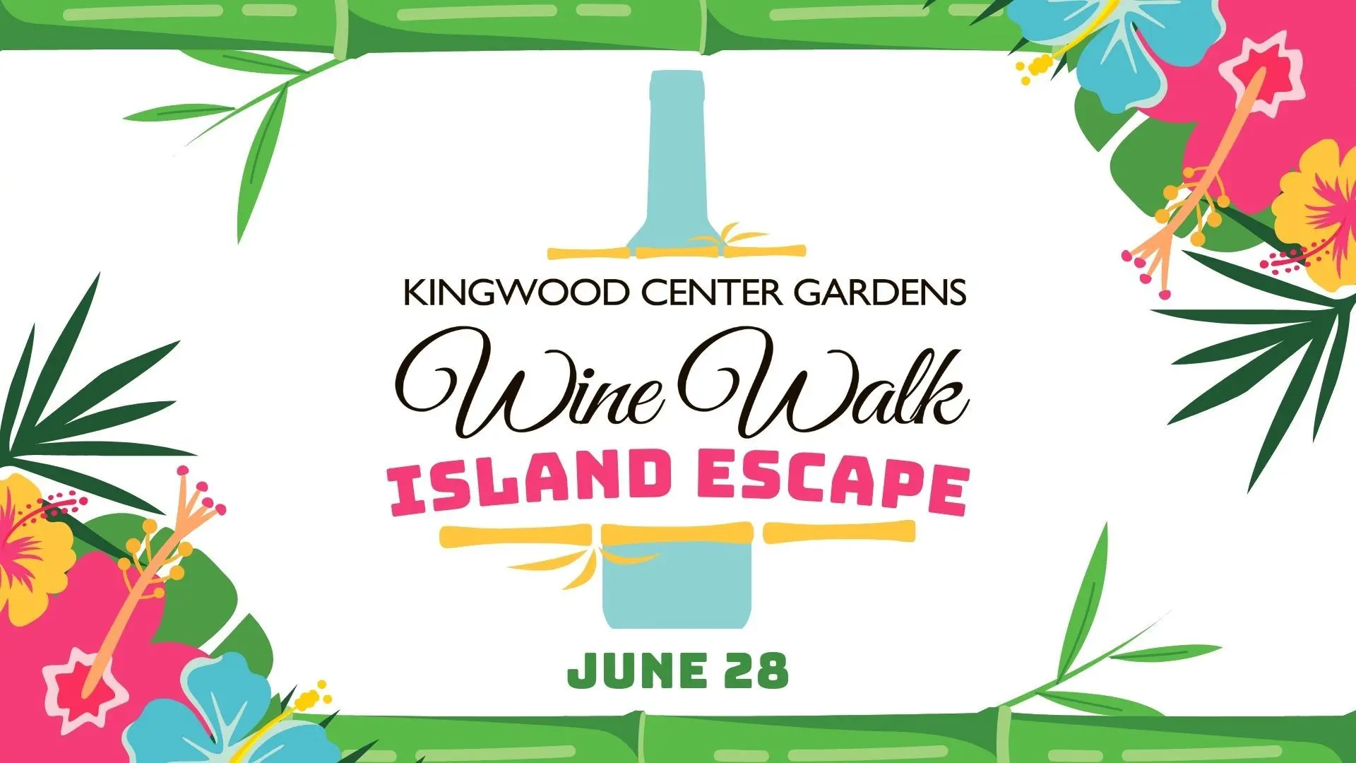 Kingwood Center Garden's wine walk on June 28