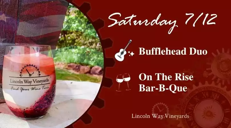 July 12 live music and food line up for the day