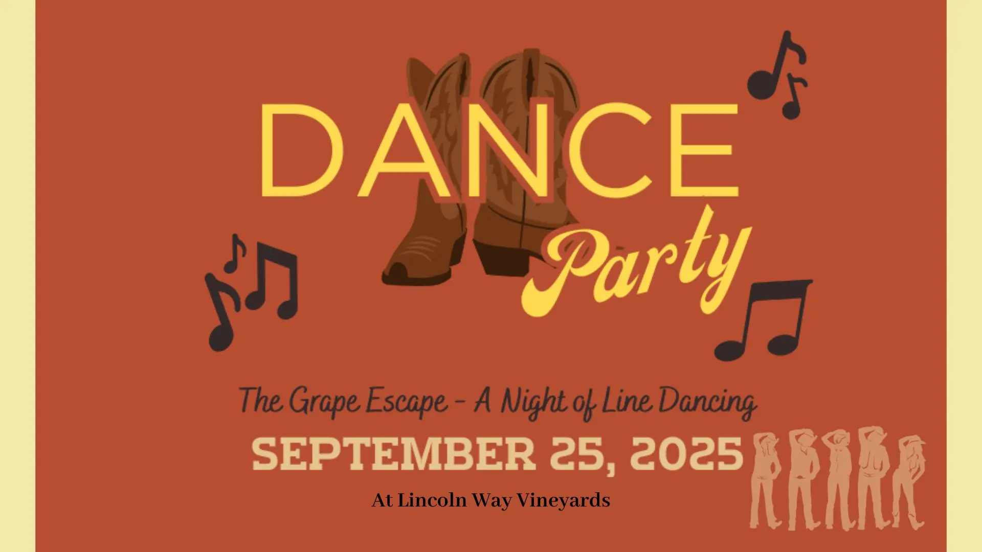 Dance Party Save the Date