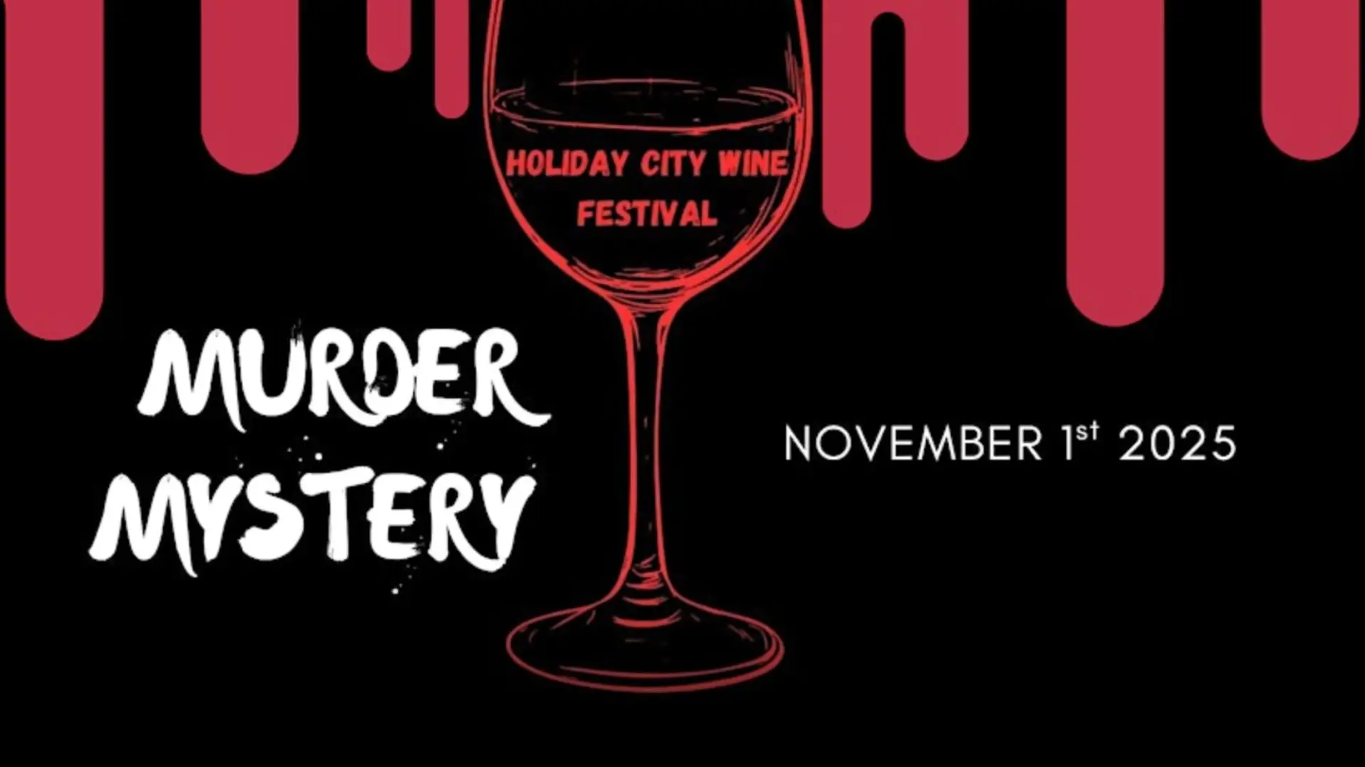 Holiday City Wine Festival Flyer