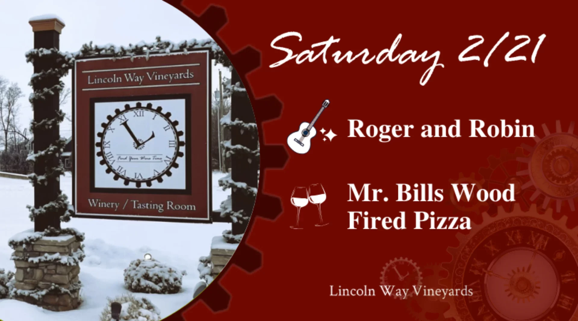 February 21 Food truck and music