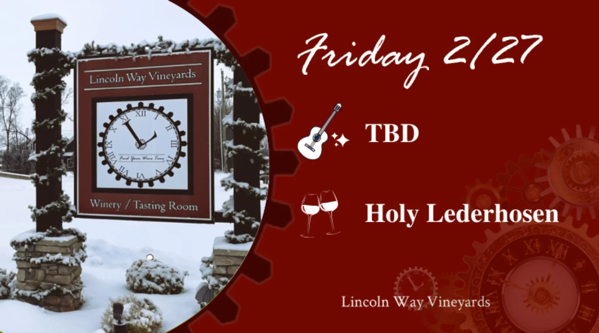 February 27 food truck and music