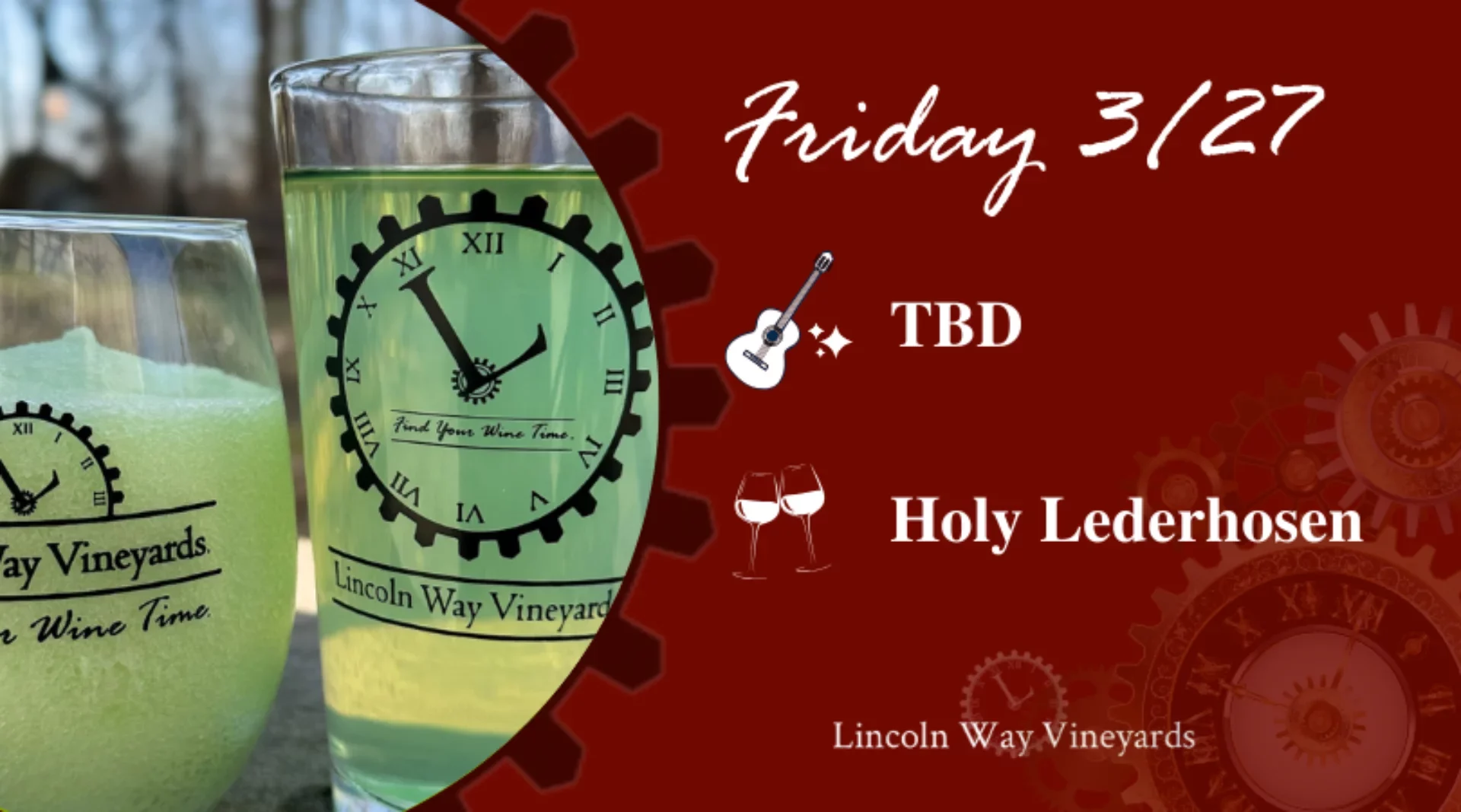 march 27 food and music