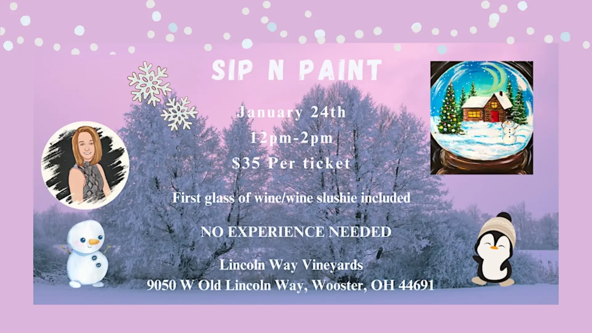 January 24 Sip N Paint