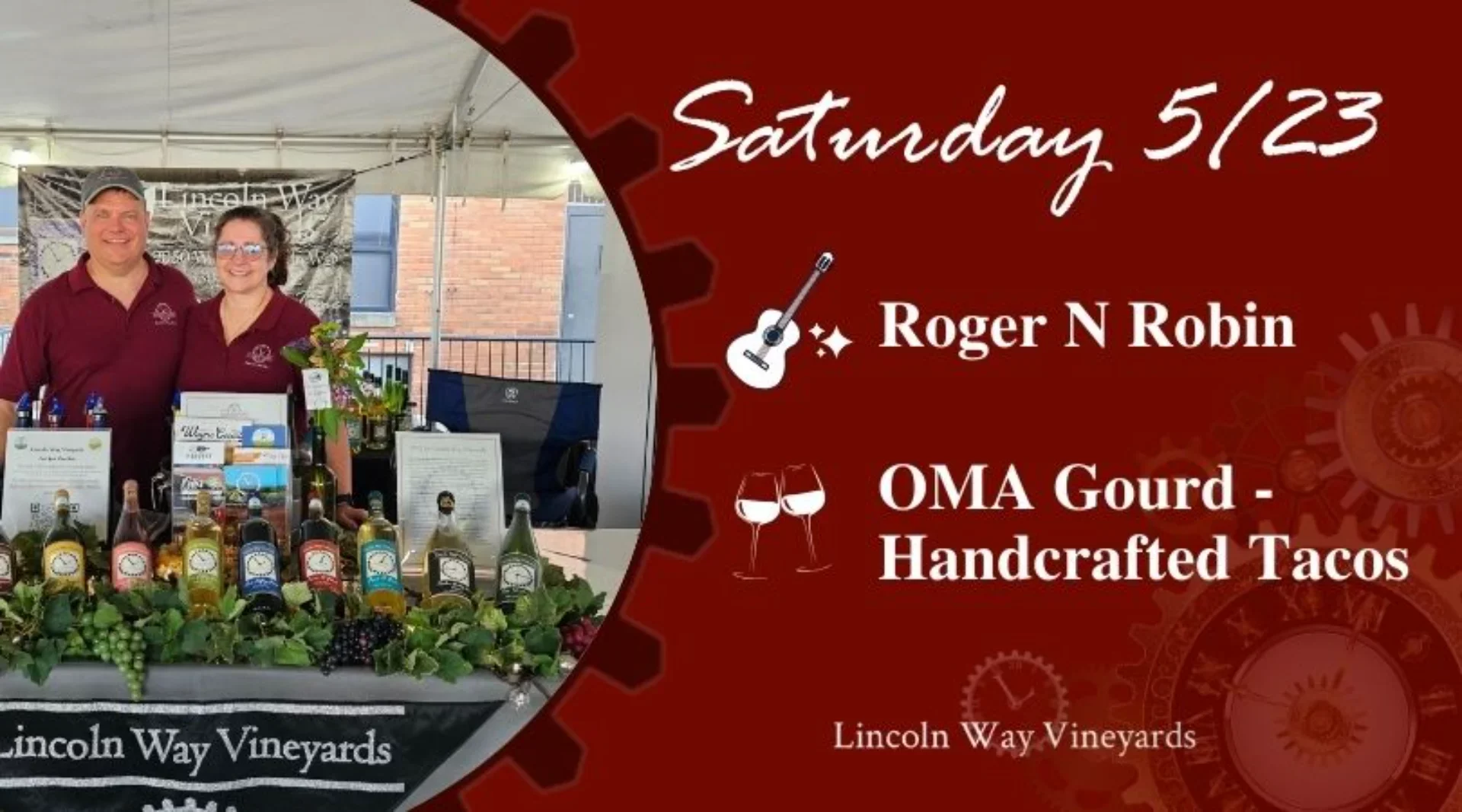 May 23 food truck and music