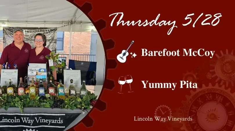 May 28 food truck and music flyer