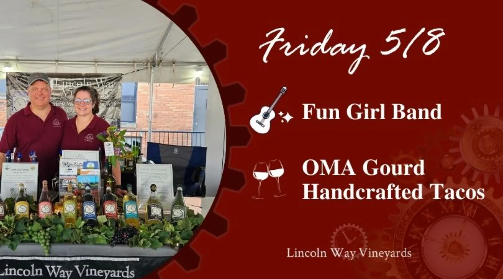 May 8 food truck and music