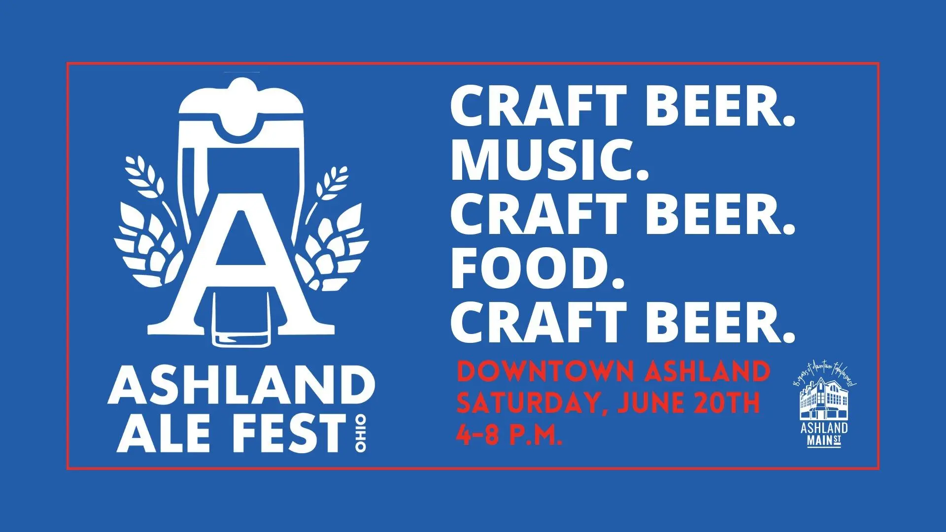 Ashland Ale Fest Flyer