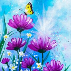 Painting with Taylor on Mother's Day